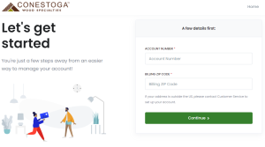 Conestoga Wood's Customer Business Portal mobile-friendly option