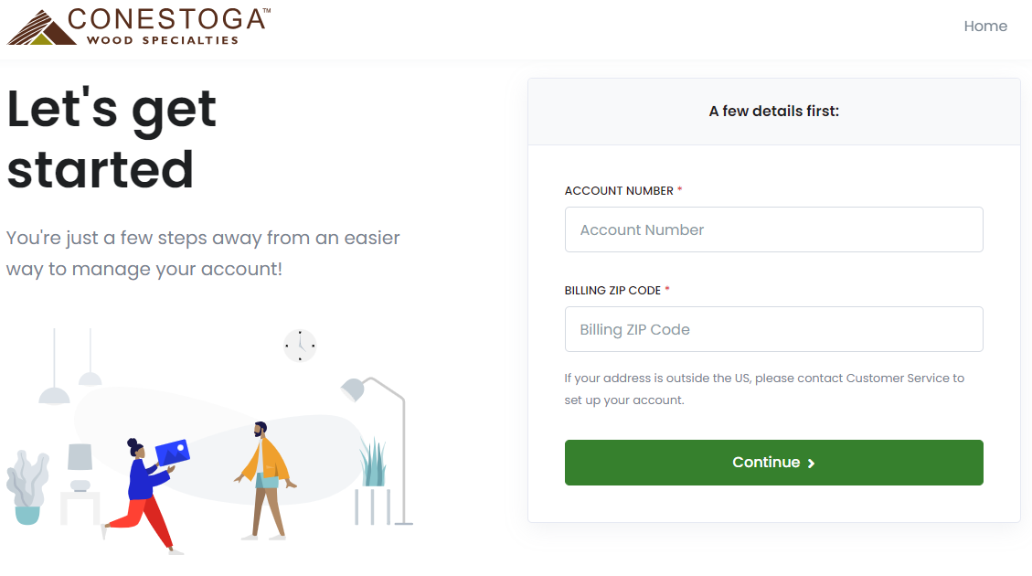 Conestoga Wood's New Customer Business Portal