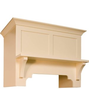 Paint Grade Hard Maple Q-Standard Cabinet Range Hood