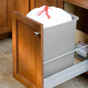 Cabinet Pull-Out Trash Can Unit