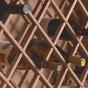Wooden Cabinet Wine Rack