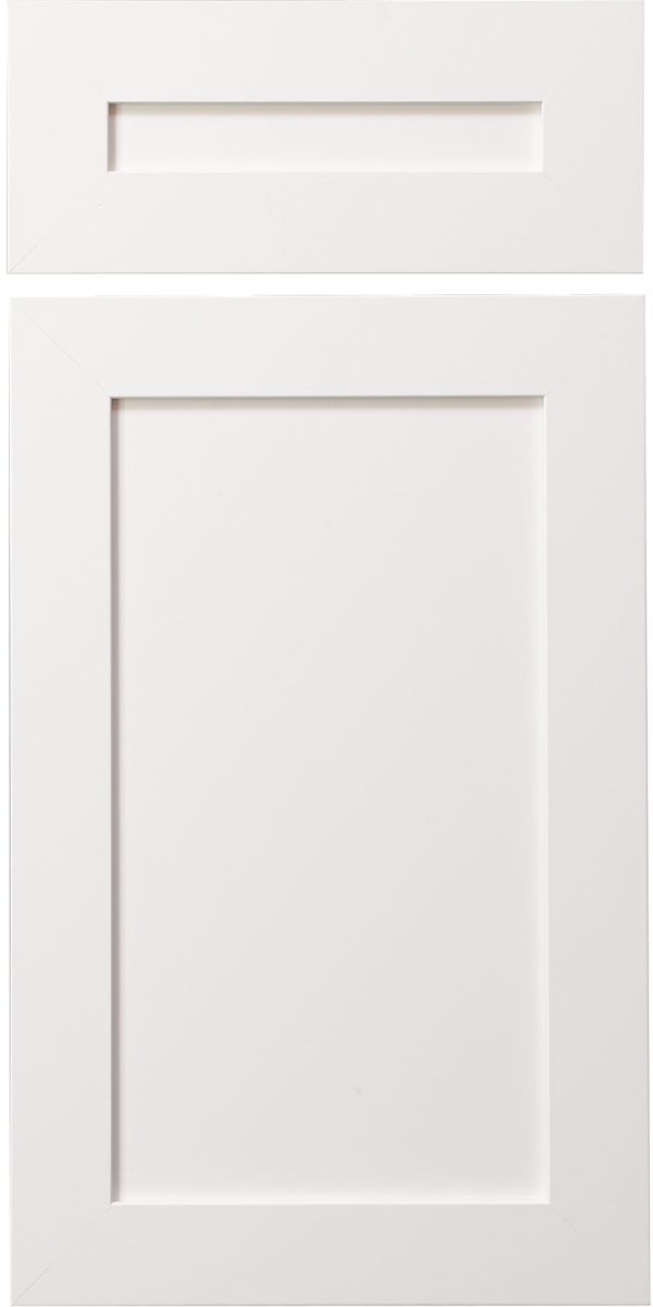 Decorative Laminate Veneers White Dove Daytona 225 Cabinet Door