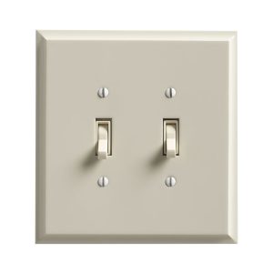 Hard Maple Switch Plate – 2 Switch