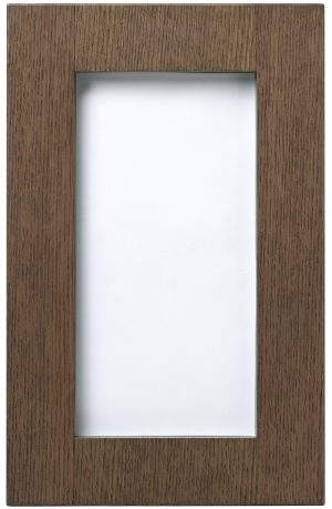 Saddle Rift Cut White Oak Astoria Cabinet Frame