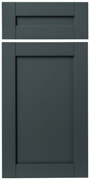 Decorative Laminate Veneers Anthracite Matte Boca 225 Cabinet Door