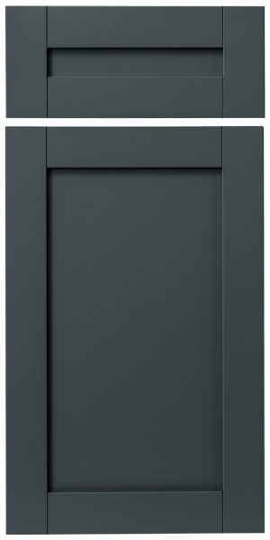 Decorative Laminate Veneers Anthracite Matte Boca 225 Cabinet Door