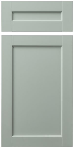 Decorative Laminate Veneers Light Grey Matte Cabo 225 Cabinet Door
