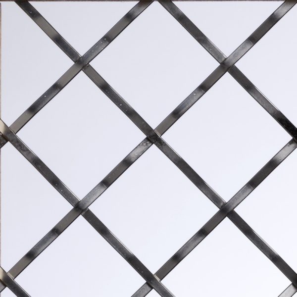 Satin Steel Flat Wire Grille WG105