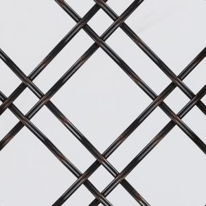 Oil Rubbed Bronze Reeded Wire Grille WG106