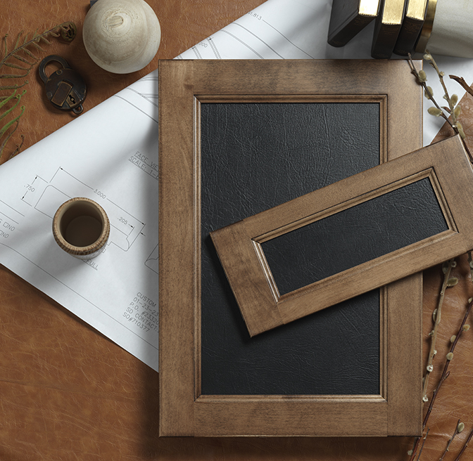 Leather inserts on sale