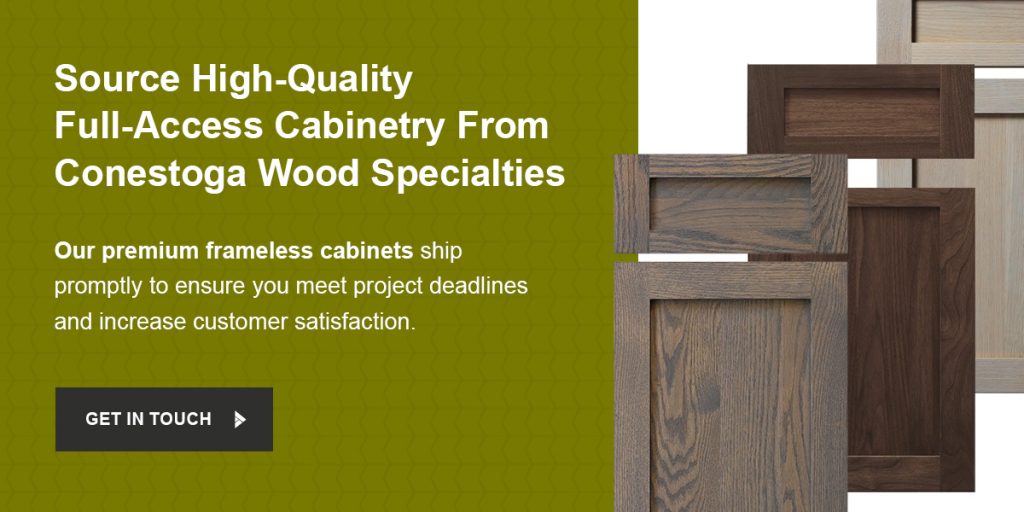 Source High-Quality Full-Access Cabinetry From Conestoga Wood Specialties