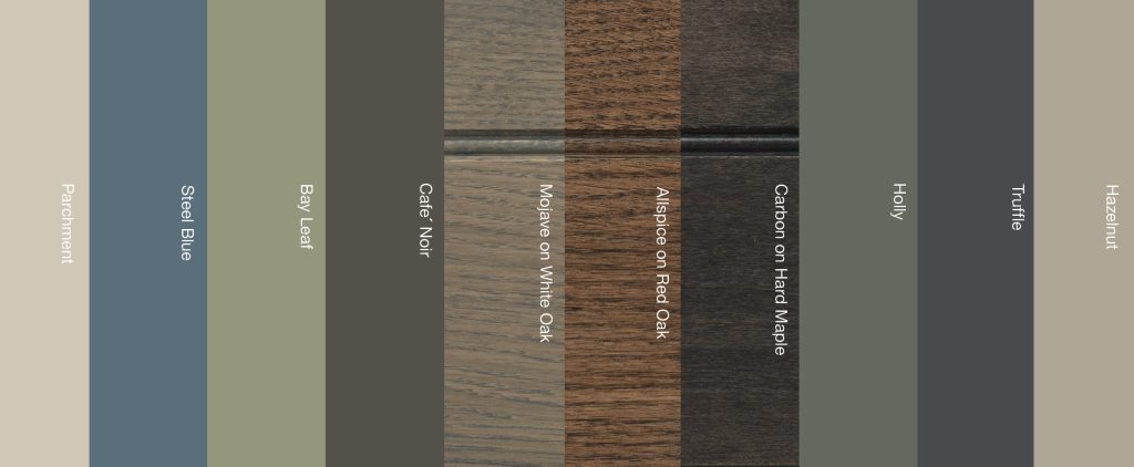 Finishing Color Palette Reset: Updated Options | Conestoga
